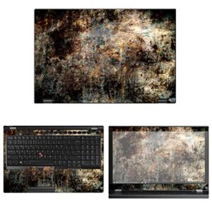 decalrus - protective decal skin sticker for lenovo thinkpad p53 (15.6" screen) case cover wrap lethnkpd15_p53-254