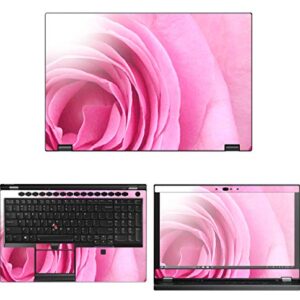 Decalrus - Protective Decal Rose Skin Sticker for Lenovo ThinkPad P53 (15.6" Screen) case Cover wrap LEthnkpd15_P53-148