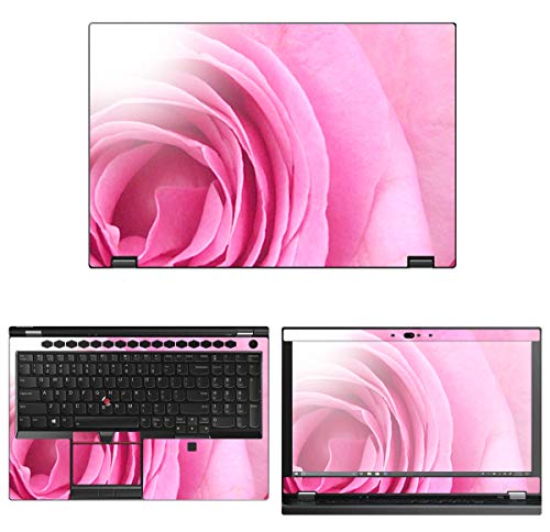 Decalrus - Protective Decal Rose Skin Sticker for Lenovo ThinkPad P53 (15.6" Screen) case Cover wrap LEthnkpd15_P53-148