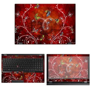 decalrus - protective decal skin sticker for lenovo thinkpad p53 (15.6" screen) case cover wrap lethnkpd15_p53-163