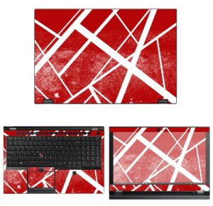 decalrus - protective decal skin sticker for lenovo thinkpad p53 (15.6" screen) case cover wrap lethnkpd15_p53-131