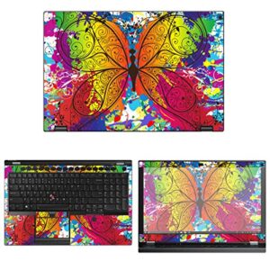 decalrus - protective decal skin sticker for lenovo thinkpad p53 (15.6" screen) case cover wrap lethnkpd15_p53-145