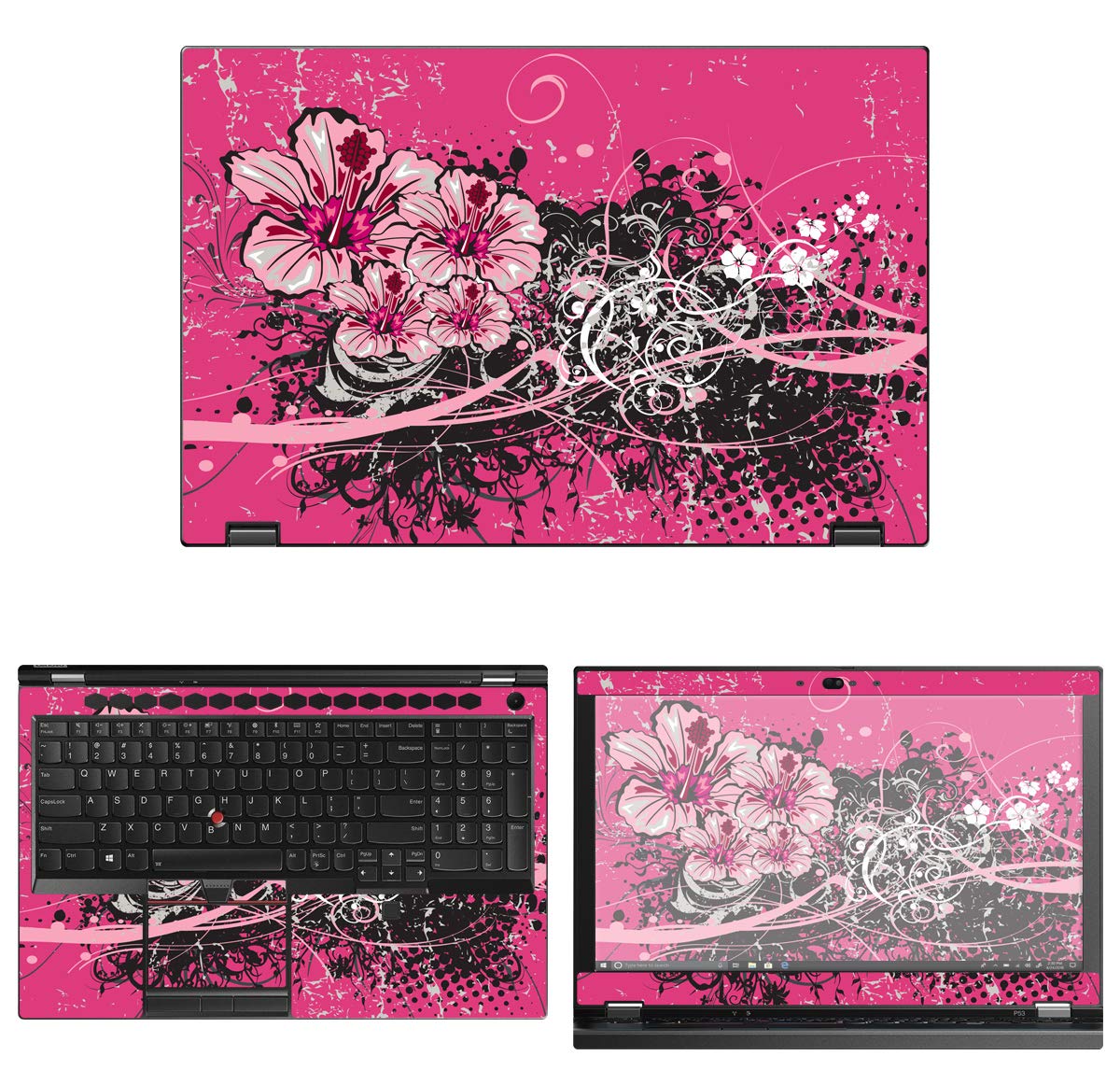 Decalrus - Protective Decal Skin Sticker for Lenovo ThinkPad P53 (15.6" Screen) case Cover wrap LEthnkpd15_P53-22