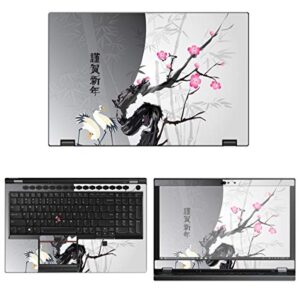 decalrus - protective decal skin sticker for lenovo thinkpad p53 (15.6" screen) case cover wrap lethnkpd15_p53-16