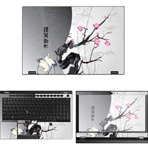 Decalrus - Protective Decal Skin Sticker for Lenovo ThinkPad P53 (15.6" Screen) case Cover wrap LEthnkpd15_P53-16