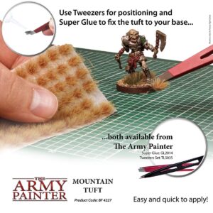 The Army Painter Tufts - Battlefield Tufts: Mountain Tuft, 77 Pcs, 3 Sizes-Terrain Model Kit for Miniature Bases & Model Grass Tufts -Diorama Supplies & Diorama Grass for Mini Basing & Gaming Scenery