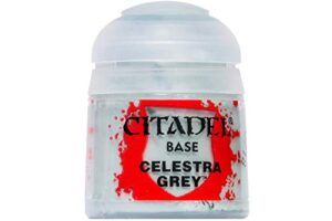 games workshop citadel pot de peinture - base celestra grey