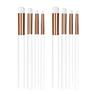 UNIMEIX Dry Brush Miniature Painting Drybrush Detail Paint Brush Set Hobby Detail Blending Brushes for Effortless Miniature Painting, Scale Model Painting (8 Pack)