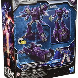 Transformers Generations War for Cybertron: Siege Leader Class WFC-S14 Shockwave Action Figure