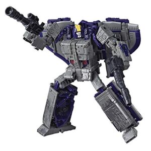 transformers toys generations war for cybertron leader wfc-s51 astrotrain triple changer action figure - kids ages 8 & up, 7"