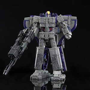 Transformers Toys Generations War for Cybertron Leader Wfc-S51 Astrotrain Triple Changer Action Figure - Kids Ages 8 & Up, 7"