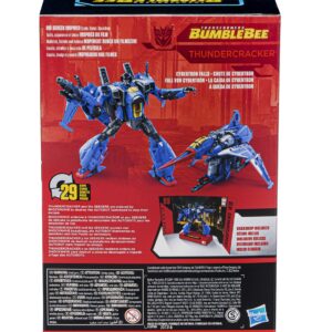 Transformers Toys Studio Series 89 Voyager Class Bumblebee Thundercracker Action Figure - Ages 8 and Up, 6.5-inch