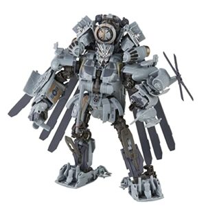 Transformers Toys Studio Series 73 Leader Class Revenge of The Fallen Grindor and Ravage Action Figure - Kids Ages 8 and Up, 8.5-inch