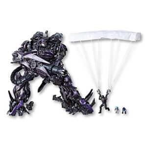 transformers toys studio series 56 leader class dark of the moon shockwave action figure - kids ages 8 & up, 8.5"