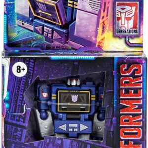 Transformers Generations Legacy Core Soundwave Action Figure, 3.5-inch, Robot Toys for Kids, Ages 8 and Up