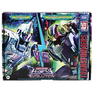 Transformers Toys Legacy Evolution Deluxe Senate Guard Autobot Javelin & Ascenticon Kaskade Deadeye Duel 2-Pack, Action Figures for Boys and Girls Ages 8 and Up (Amazon Exclusive)