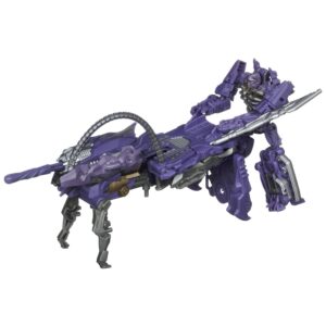 TRANSFORMERS DARK OF THE MOON CYBERVERSE SHOCKWAVE with Fusion Tank