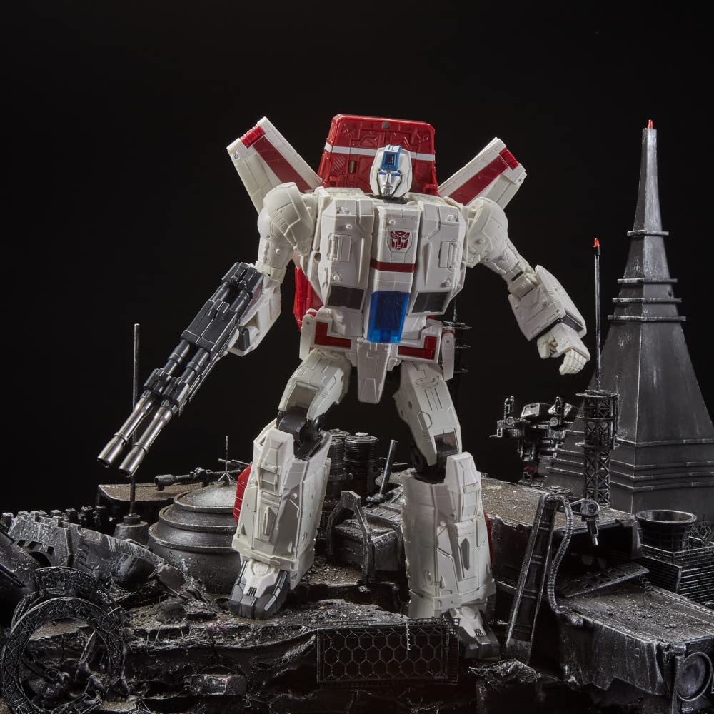 Transformers Toys Generations War for Cybertron Commander WFC-S28 Jetfire Action Figure - Siege Chapter - Adults and Kids Ages 8 and Up, 11-inch