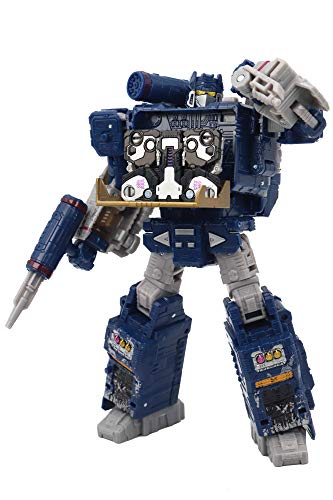 Transformers Toys Generations War for Cybertron Voyager Wfc-S25 Soundwave Action Figure - Siege Chapter - Adults & Kids Ages 8 & Up, 7"