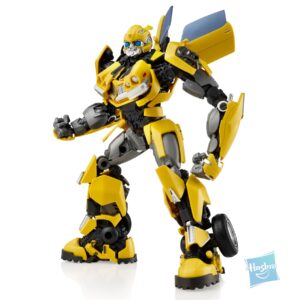 bumblebee transformers toy rise of the beasts action figure, highly articulated 6.5 inch no converting bumblebee model kit, transformers toys for boys girls 8 years old and up