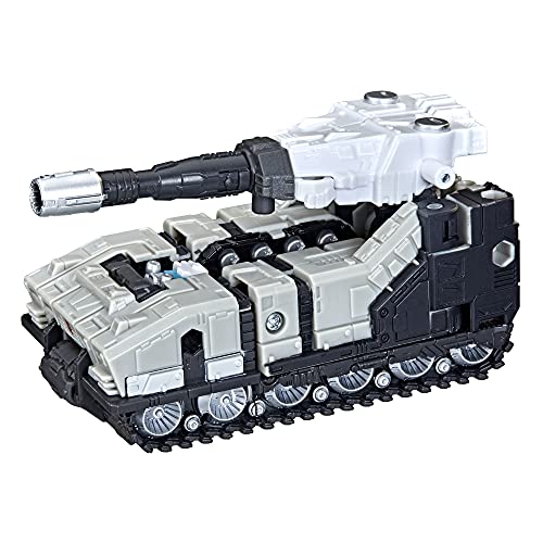 Transformers Toys Generations War for Cybertron: Kingdom Deluxe WFC-K33 Autobot Slammer Action Figure - Kids Ages 8 and Up, 5.5-inch