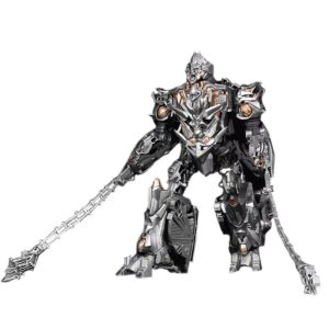 AWLPUYPT Voyager Class Movie 1 Megatron Action Figure ，Alloy Deformation Robot,Collectible 2-in-1 Transforming Robot,Multicolor