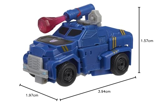 Transformers Bumblebee Cyberverse Adventures Toys Deluxe Class Soundwave Action Figure, Sound Blast Action Attack, 5-inch