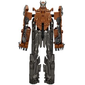 Transformers Toys Rise of The Beasts Movie, Titan Changers Scourge Converting Action Figure for ages 6 and up, 11-inch