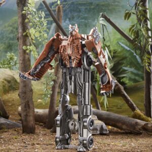 Transformers Toys Rise of The Beasts Movie, Titan Changers Scourge Converting Action Figure for ages 6 and up, 11-inch