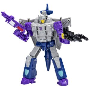 transformers toys legacy evolution deluxe needlenose toy with 2 targetmaster toys, 5.5-inch, action figure for boys and girls ages 8 and up