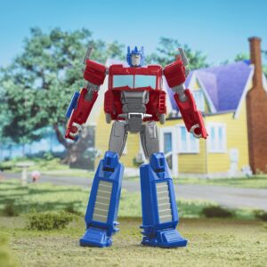 Transformers Toys EarthSpark Warrior Class Optimus Prime Action Figure, 5-Inch, Robot Toys for Kids Ages 6 and Up