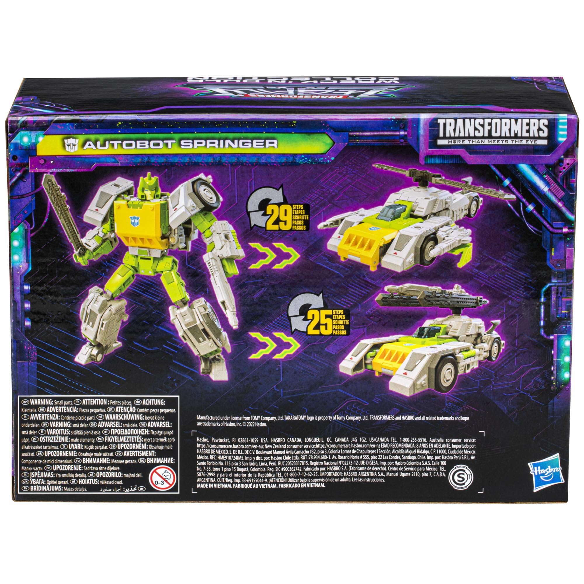 Transformers Generations Legacy Wreck ‘N Rule Collection Autobot Springer, Ages 8 and Up, 7-inch (Amazon Exclusive)