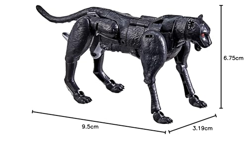 Transformers Toys Generations War for Cybertron: Kingdom Deluxe WFC-K31 Shadow Panther Action Figure - Kids Ages 8 and Up, 5.5-inch