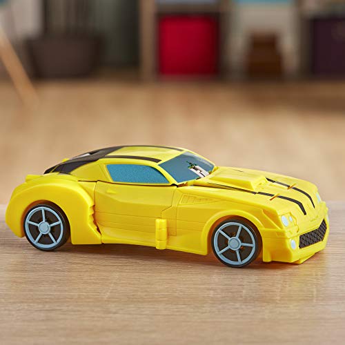 Transformers Toys Cyberverse Ultra Class Bumblebee Action Figure, Combines with Energon Armor to Power Up, for Kids Ages 6 and Up, 6.75-inch, Yellow