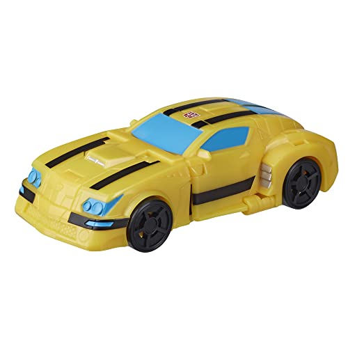 Transformers Toys Cyberverse Deluxe Class Bumblebee Action Figure, Sting Shot Attack Move and Build-A-Figure Piece, for Kids Ages 6 and Up, 5-inch