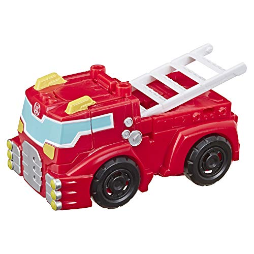 Transformers Playskool Heroes Rescue Bots Academy Heatwave The Fire-Bot Converting Toy, 4.5" Action Figure, Toys for Kids Ages 3 & Up