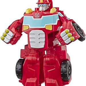 Transformers Playskool Heroes Rescue Bots Academy Heatwave The Fire-Bot Converting Toy, 4.5" Action Figure, Toys for Kids Ages 3 & Up