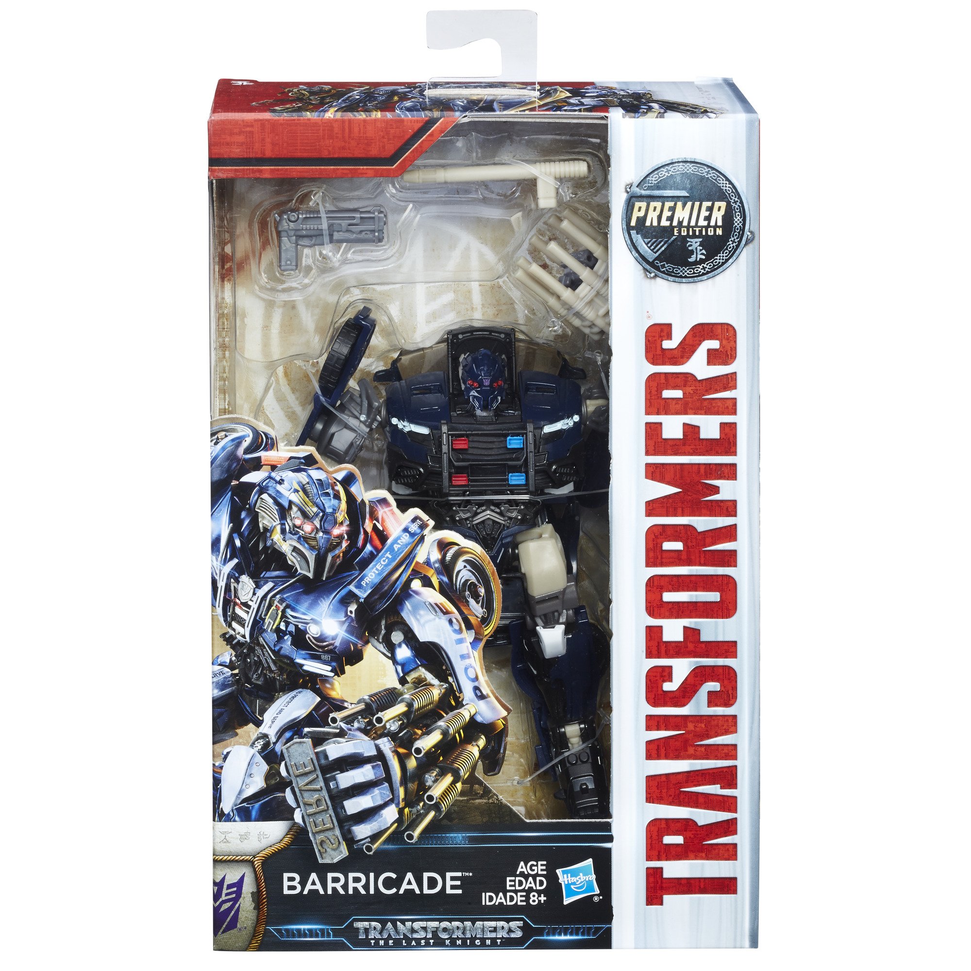 Transformers: The Last Knight Premier Edition Deluxe Barricade