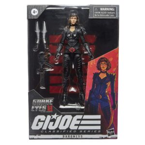 G.I. Joe Classified Series Snake Eyes: G.I. Joe Origins Baroness Collectible Figure 19, Premium 6-Inch-Scale Toy with Custom Package Art