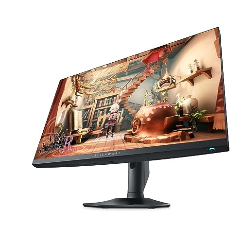 Alienware AW2724DM Gaming Monitor - 27" QHD 180Hz w Overclock, AMD FreeSync Premium Pro, NVIDIA G-SYNC, VESA Display - Black,Black/Silver