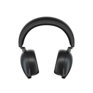 Alienware AW920H Tri-Mode Wireless Gaming Headset - Dolby Atmos Virtual Surround Sound,AI-driven Noise-Cancelling microphone, USB-C Wireless Dongle - Dark Side of the Moon,Large