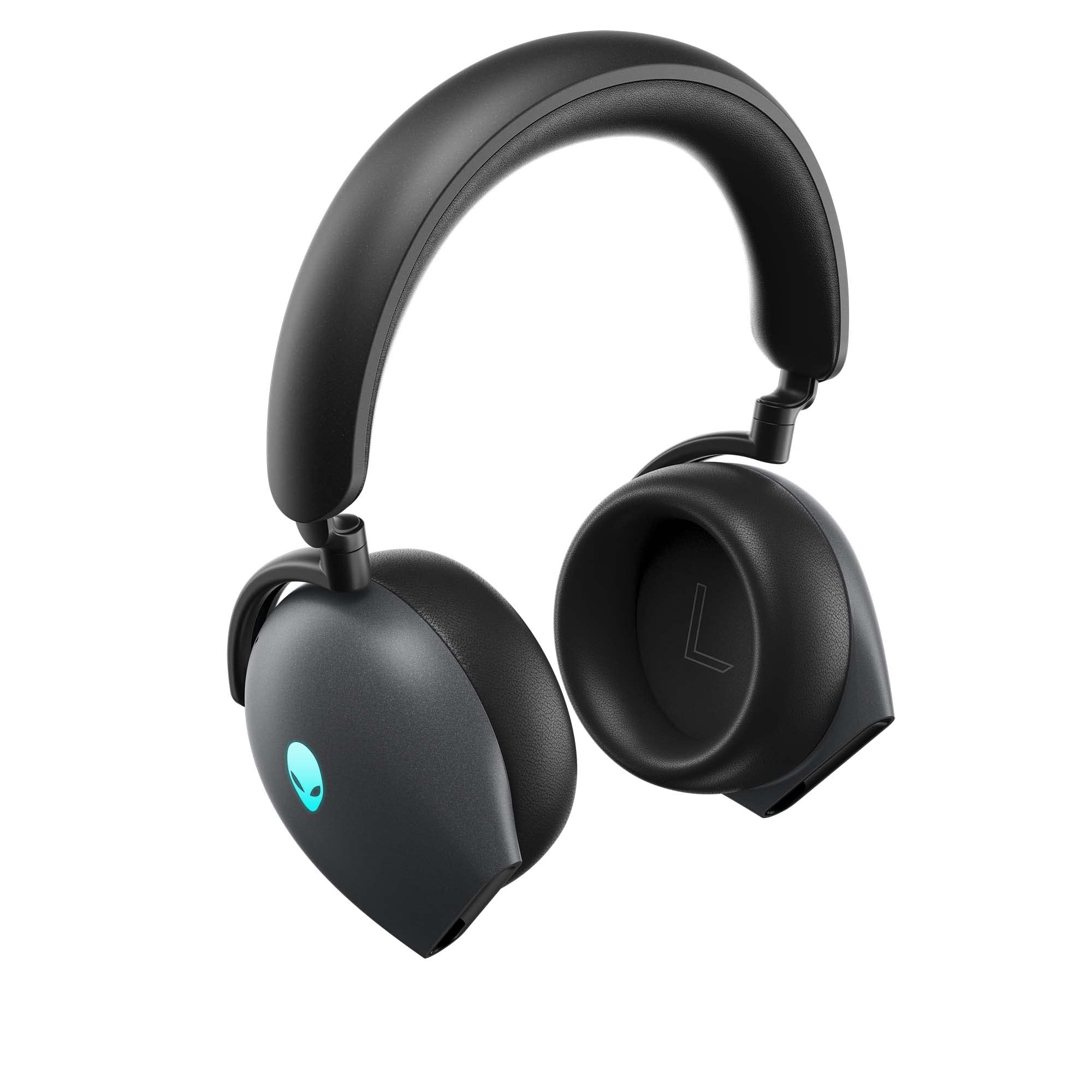 Alienware AW920H Tri-Mode Wireless Gaming Headset - Dolby Atmos Virtual Surround Sound,AI-driven Noise-Cancelling microphone, USB-C Wireless Dongle - Dark Side of the Moon,Large