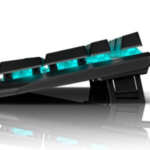 Alienware USB Low-Profile RGB Gaming Keyboard AW410K: Alienfx Per Key RGB LED - Cherry MX Brown Switches