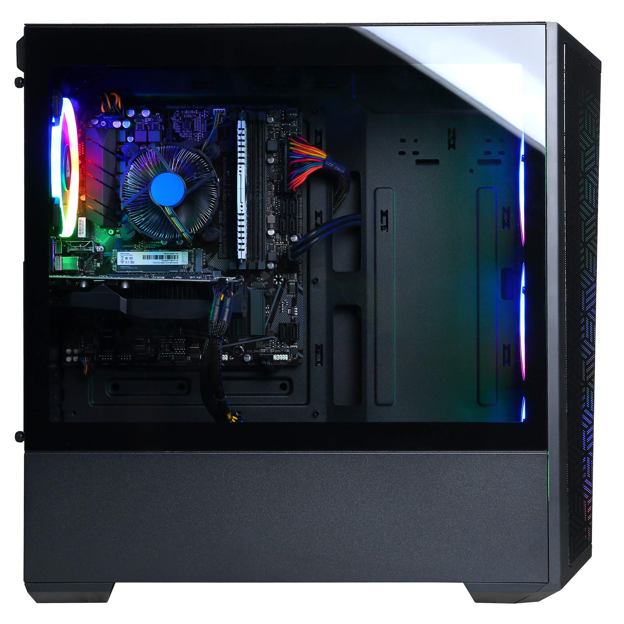 CYBERPOWERPC Gamer Xtreme VR Gaming PC, Intel Core i5-11400F 2.6GHz, 8GB DDR4, GeForce RTX 2060 6GB, 500GB NVMe SSD, WiFi Ready & Win 11 Home (GXiVR8060A11)