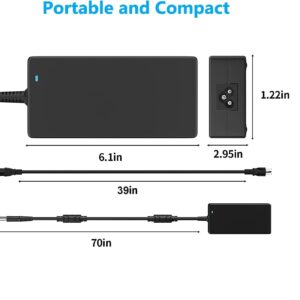 180W Laptop Charger fit for Dell G7 15 17 7588 7590 7790 G5 15 5515 5587 5590 G3 15 3579 17 3779 Precision 7670 7770 7510 7520 7530 7540 7550 19.5V 9.23A 7.4mm AC Adapter Power Cord