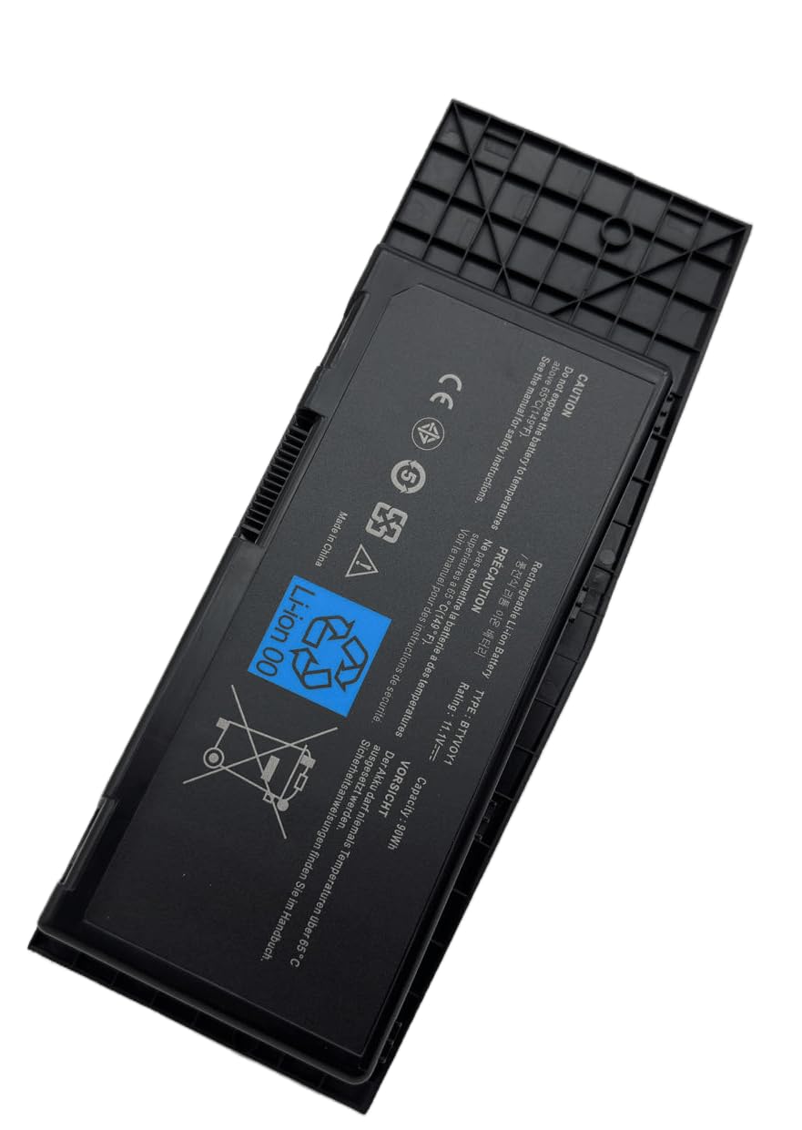 Yafda BTYV0Y1 Laptop Battery Replacement for Dell Alienware M17X R3 R4 C0C5M 0C0C5M 318-0397 7XC9N 05WP5W 5WP5W BTYVOY1