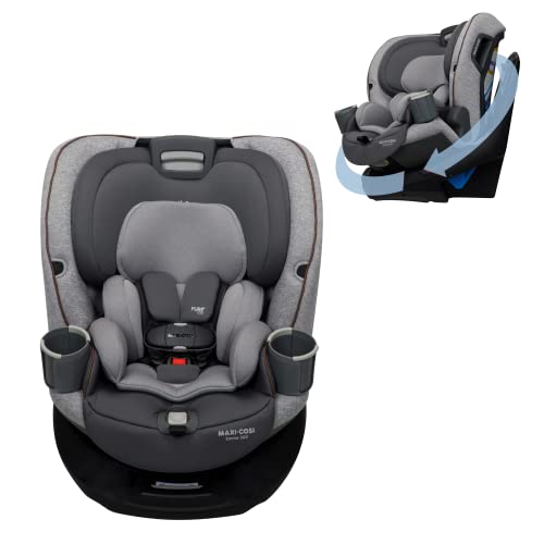 Maxi-Cosi Emme 360 Car Seat: Rotating Car Seat 360, All-in-One Convertible, Car Seat 360 Rotation, Swivel Car Seat in Urban Wonder