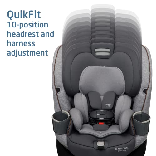 Maxi-Cosi Emme 360 Car Seat: Rotating Car Seat 360, All-in-One Convertible, Car Seat 360 Rotation, Swivel Car Seat in Urban Wonder