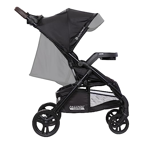 Baby Trend Passport Carriage Travel System DLX (with Ez-Lift Plus), Uptown Black