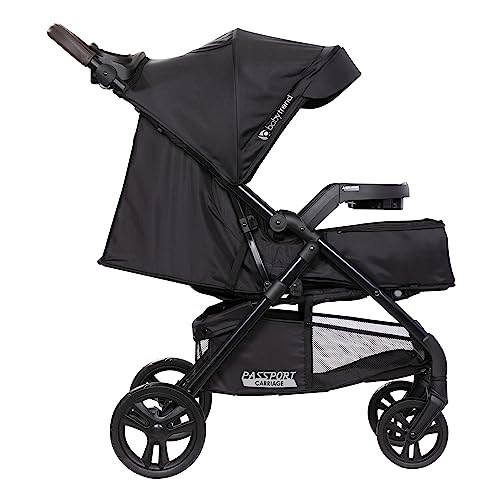 Baby Trend Passport Carriage Travel System DLX (with Ez-Lift Plus), Uptown Black